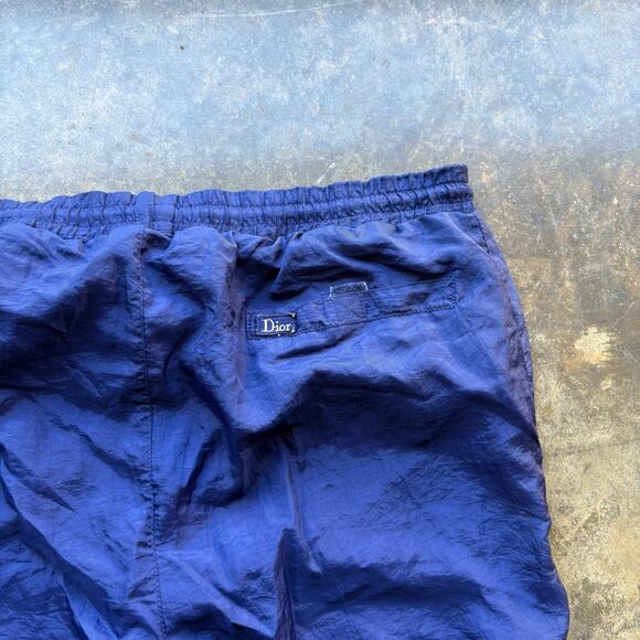 Vintage Dior Blue Track Pants Size Medium - Picture 2 of 6